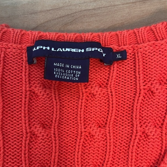 Five beautiful Ralph Lauren, cable-knit  sweaters - Picture 12 of 14